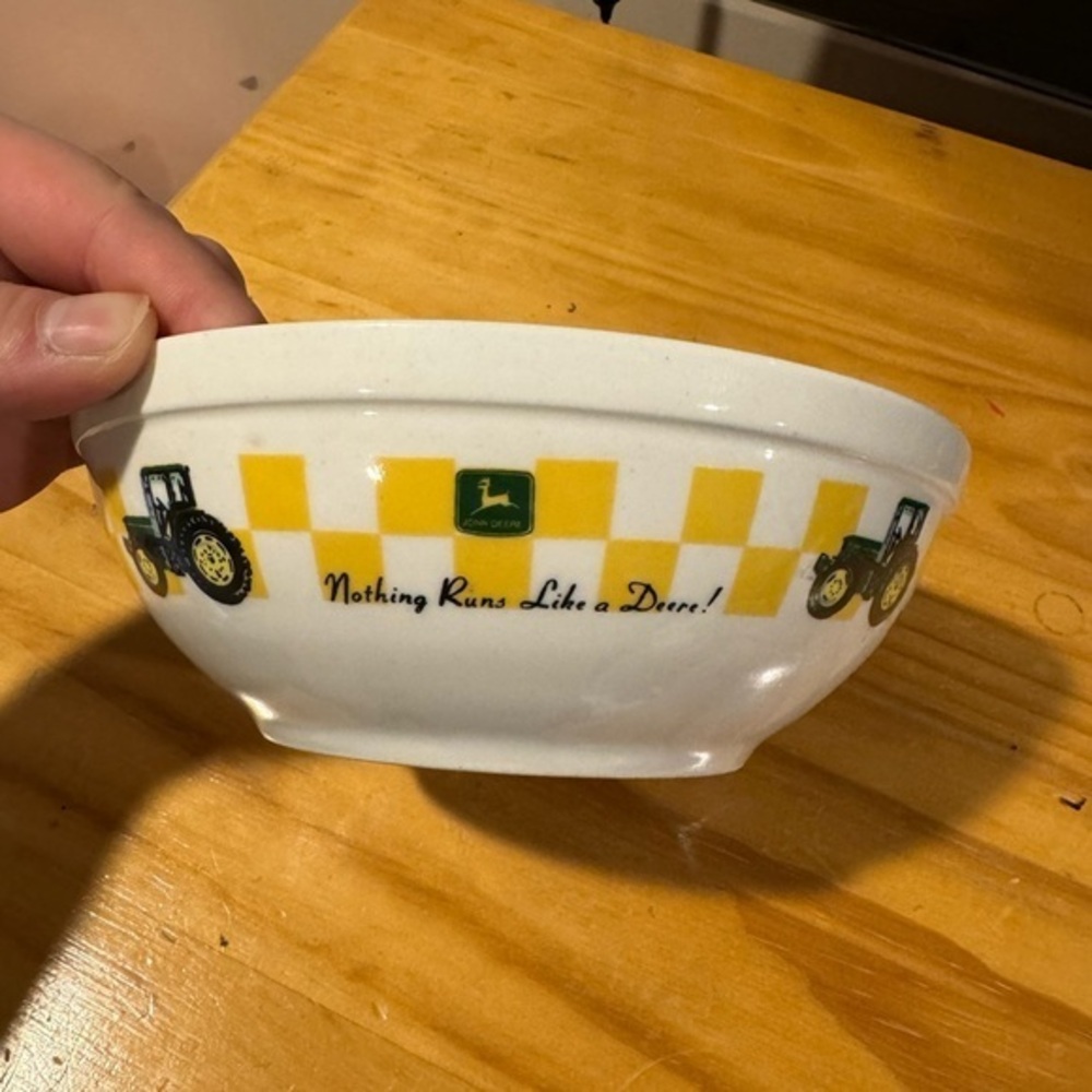 John deer bowl